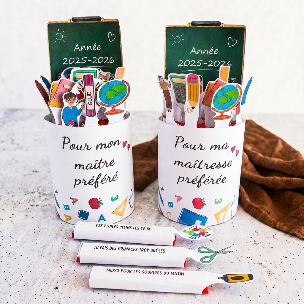 Kinder Maxi "Teacher & TA" Banner Duo Pack - Printable Models