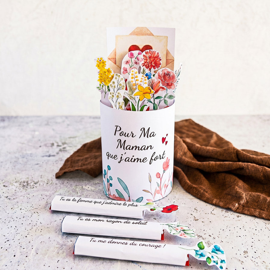 Kinder Maxi "Mom" Bunting Kit - Printable Model